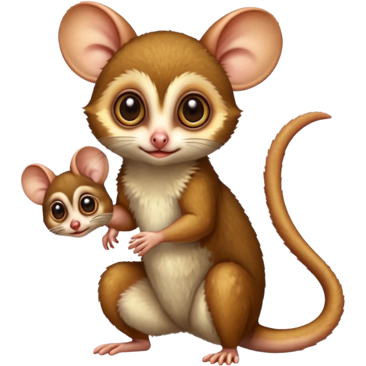 Mouse lemur emoji