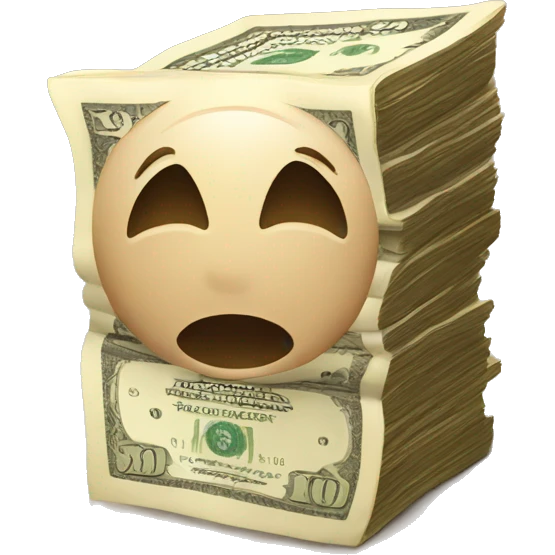 beige money emoji