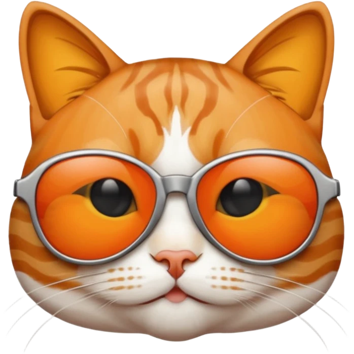 Cat wearing sunglasses emoji