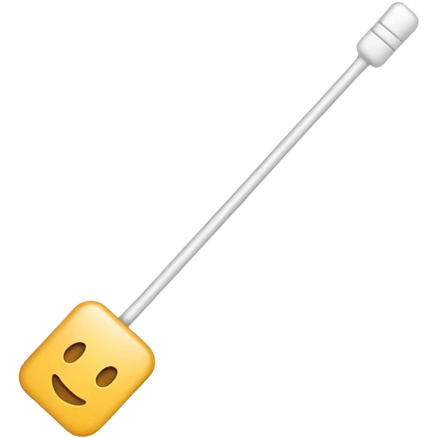 white straight string emoji