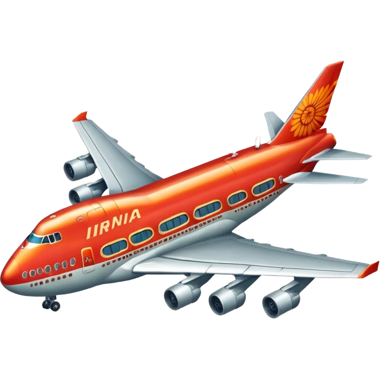 Air India b747 old with gears emoji