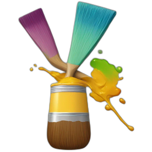 paint and colors emoji