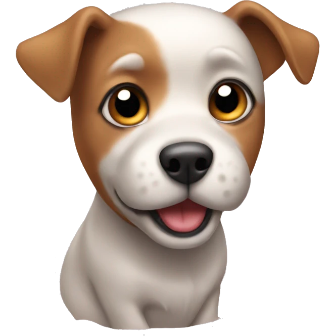 little dog  emoji
