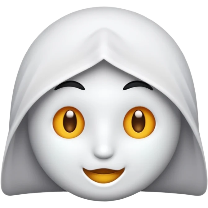 Beyaz lale emoji