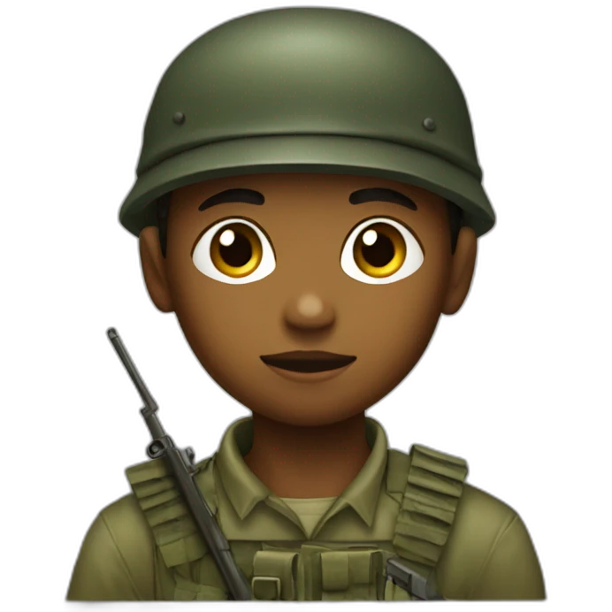 child soldier emoji