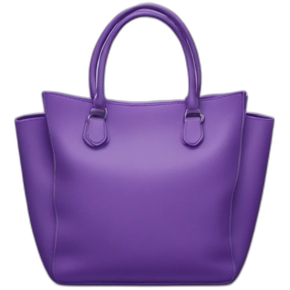Violet bag emoji