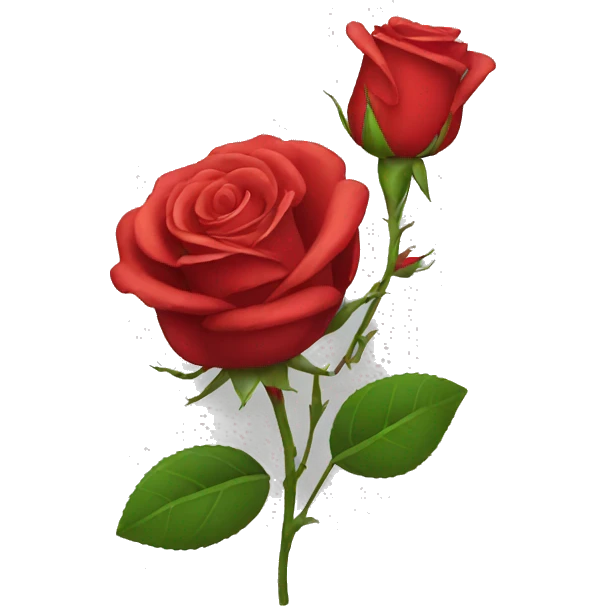 red rose  emoji