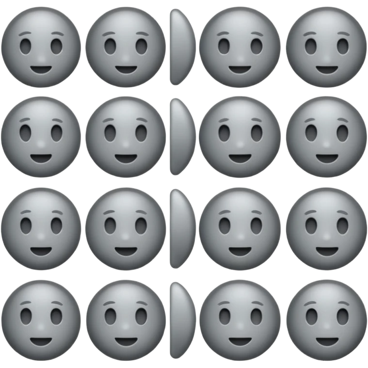 middle gray emoji emoji