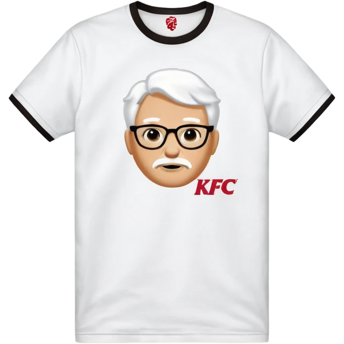 KFC t-shirt emoji