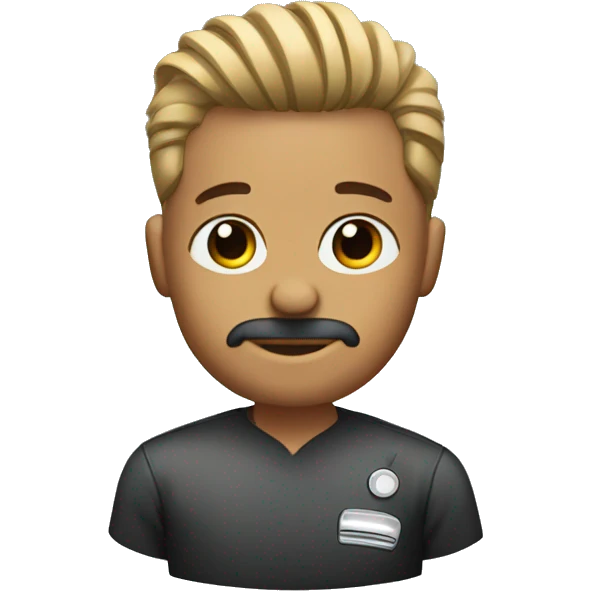 barber with clippers emoji