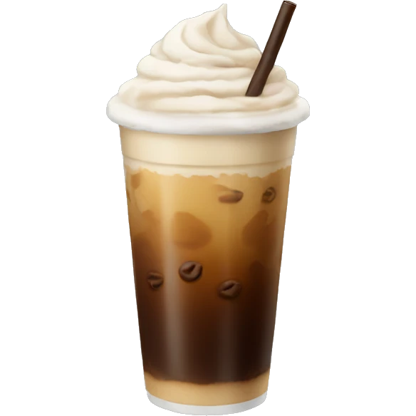 iced coffee emoji