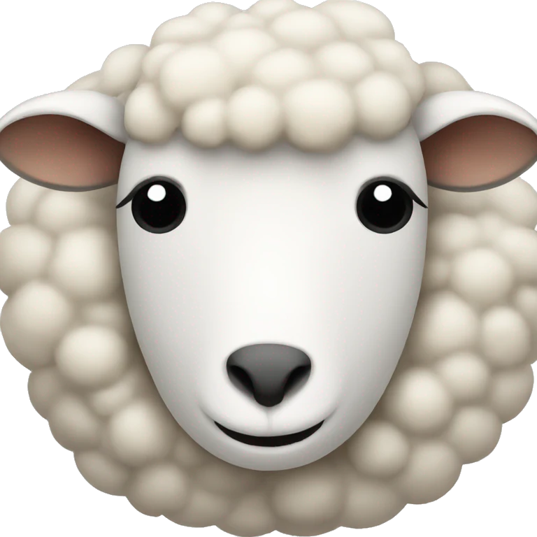 sheep sleep emoji