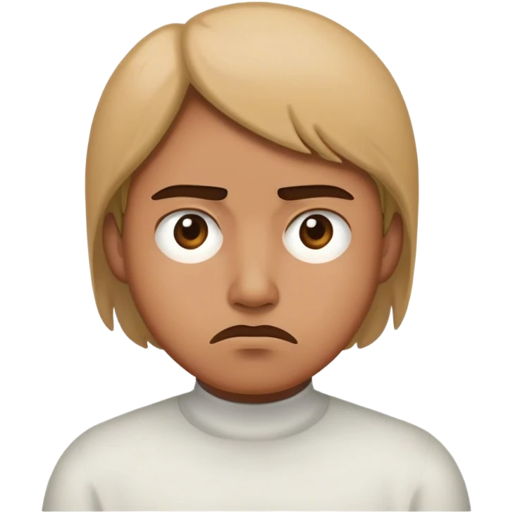 Unamused face emoji