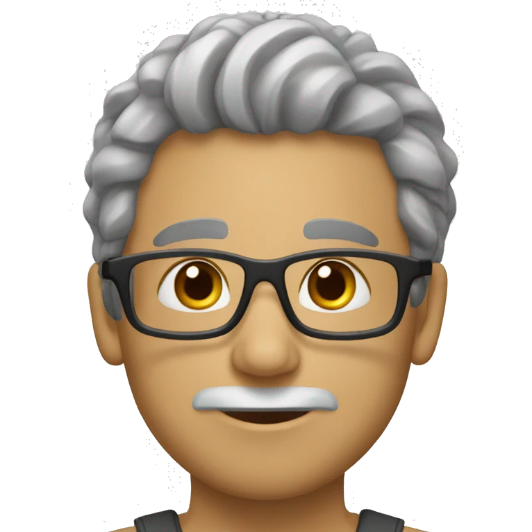Ёжик с яблоком emoji