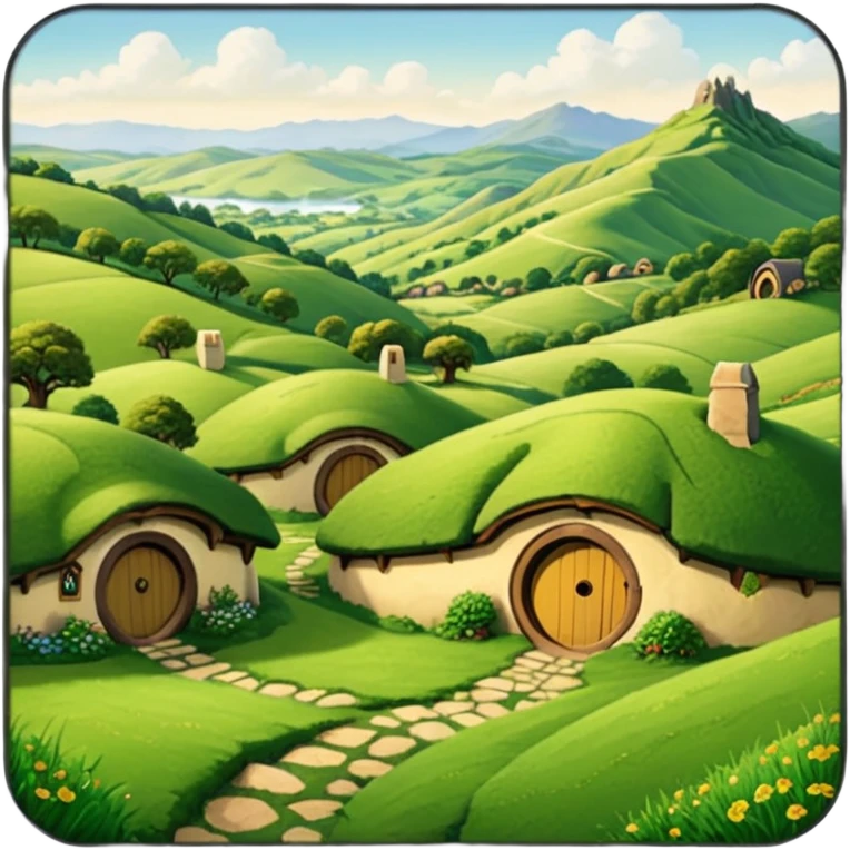 Middle-earth Shire TV emoji