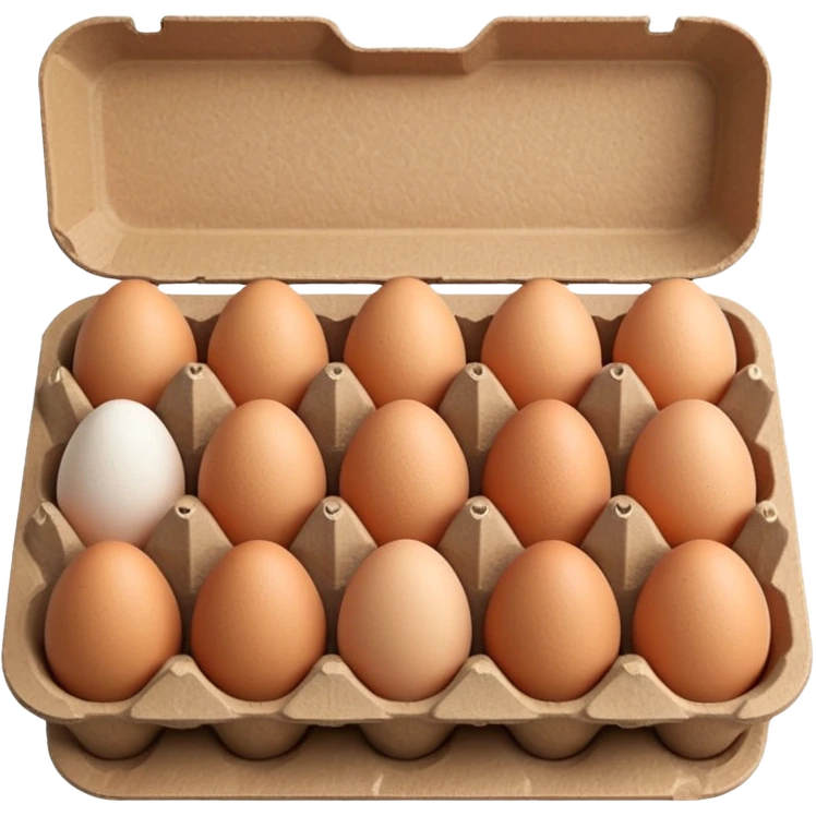 Egg carton emoji
