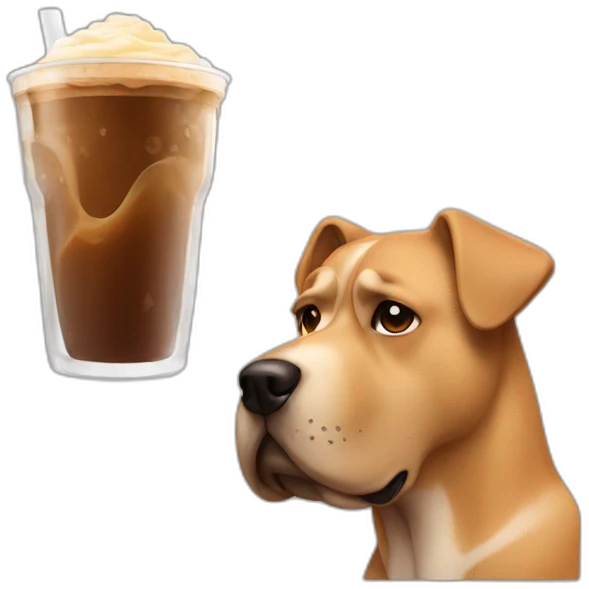 Muscles / iced coffee / gay / dog  emoji