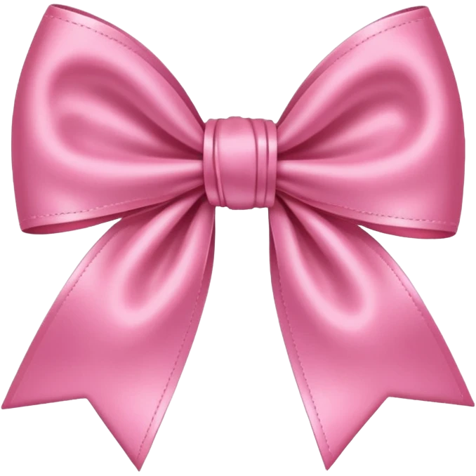 Mašľa ružová emoji