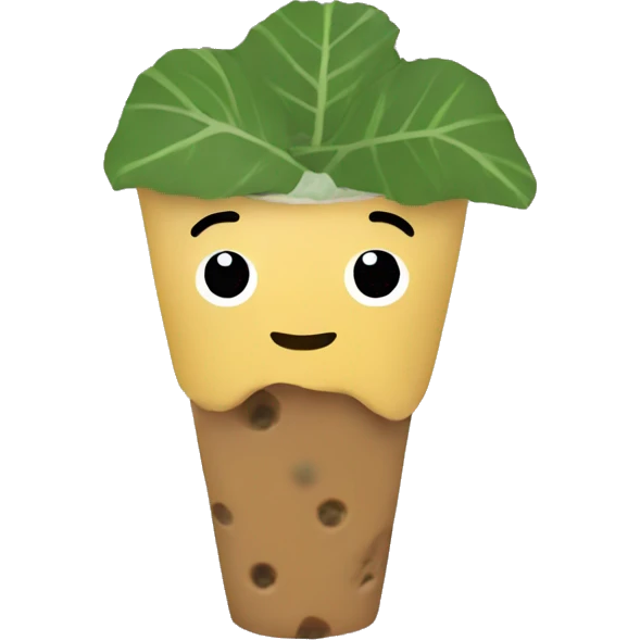 Boba taro emoji