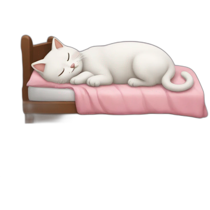 Gatto che dorme emoji