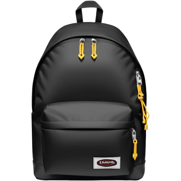 Sac à dos eastpak noir classique  emoji