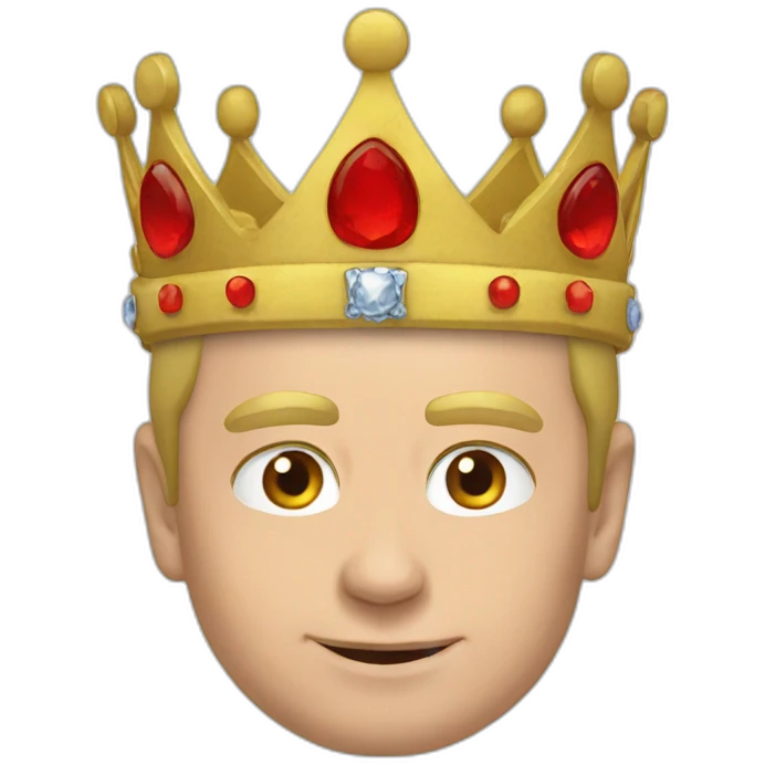 Putin crown emoji