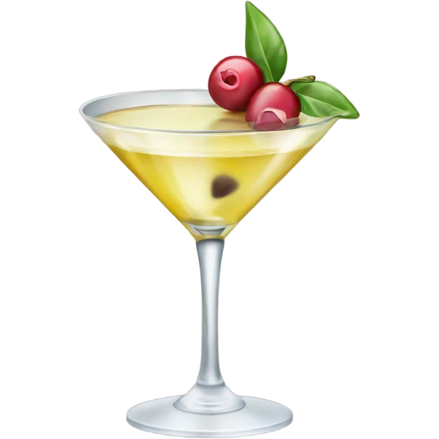 Fancy martini emoji