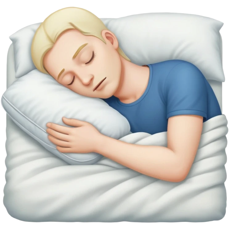 men sleeping emoji
