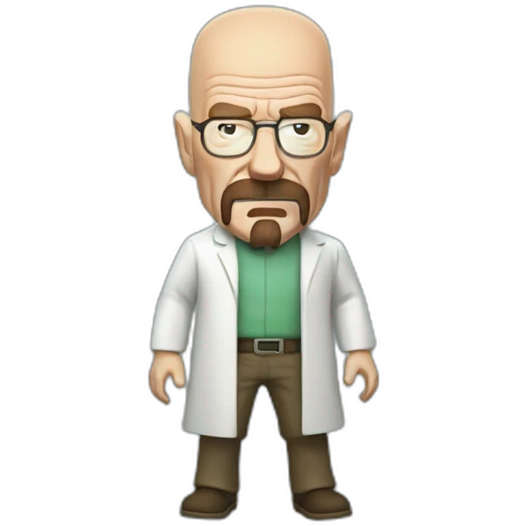 Walter white teleporting emoji