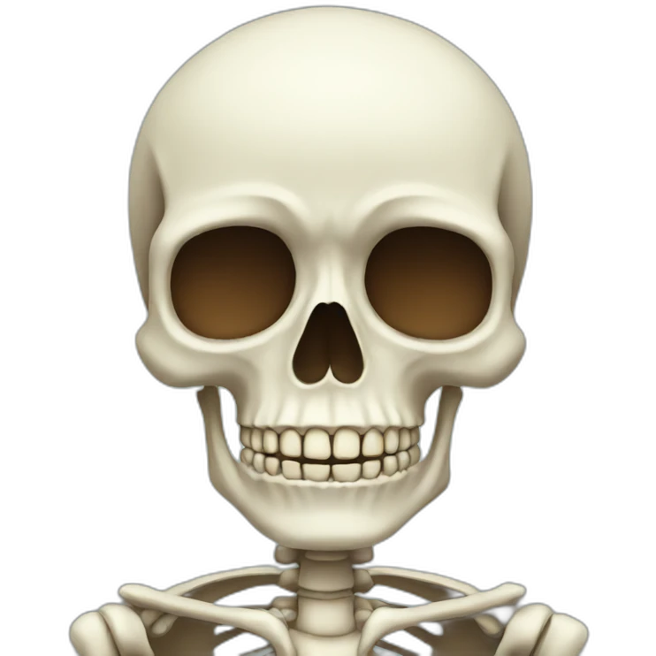 skeleton emoji
