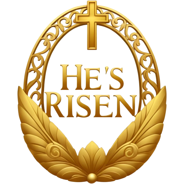 He is risen text emoji