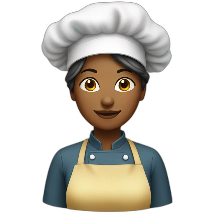 cook woman emoji