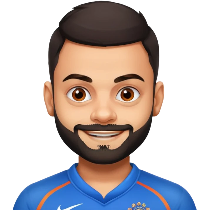 virat kohli emoji