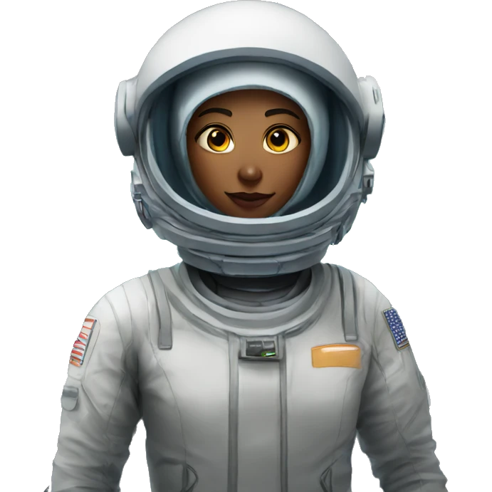 Hacker on a Space station with Makup emoji