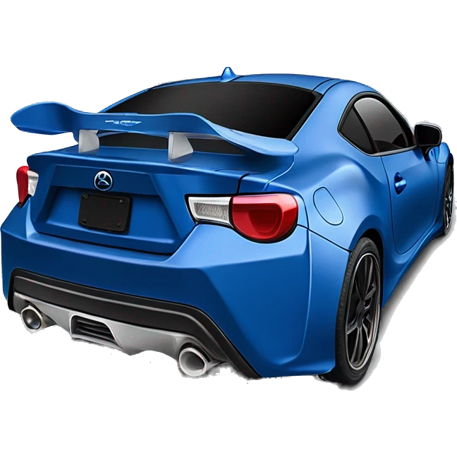 Rear view diffuser on Fr-s tenuously Haunted Darth Vader’s dark pearl-blue race car, glowing light saber bumpers, wide rear wing, silver wheels  emoji