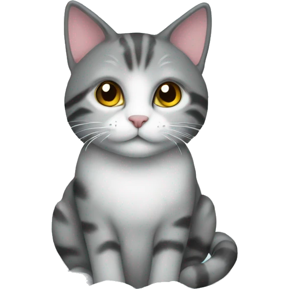 Cat and Snow emoji