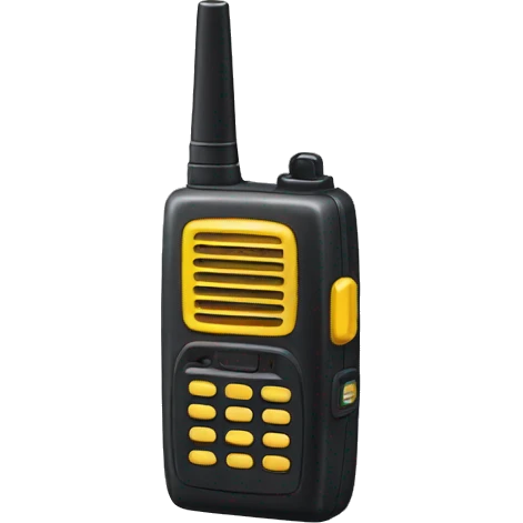 old school walkie talkie emoji