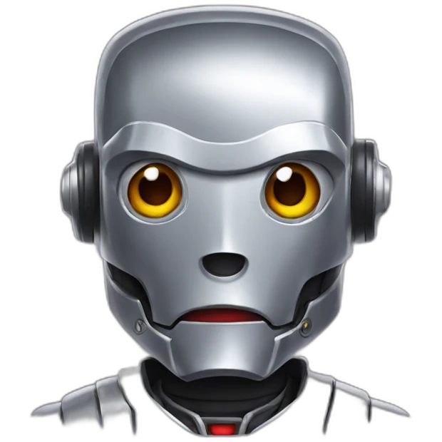 Robot in Dracula costume emoji