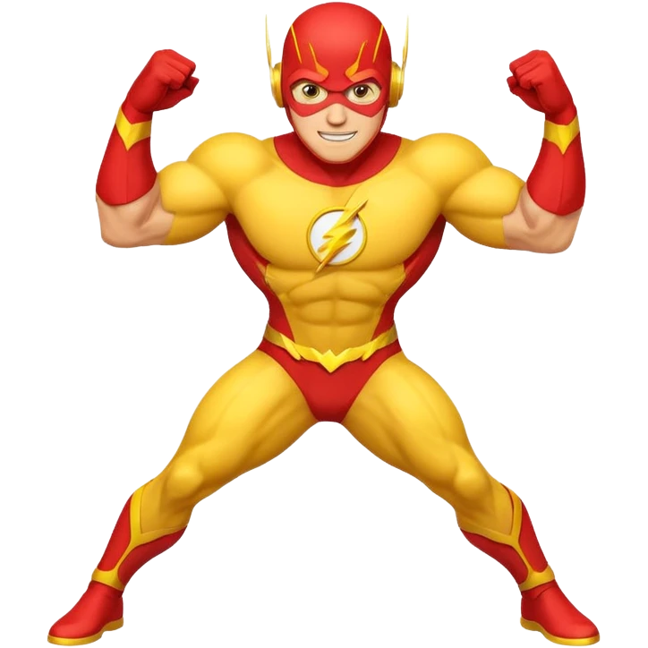 Flash man emoji emoji