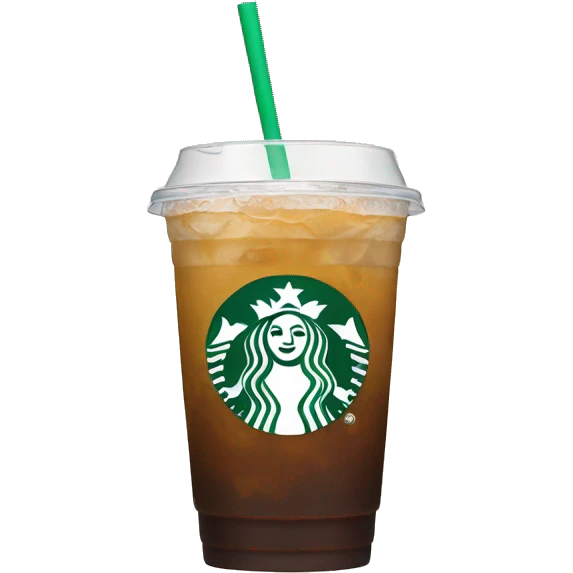 Starbucks glass emoji