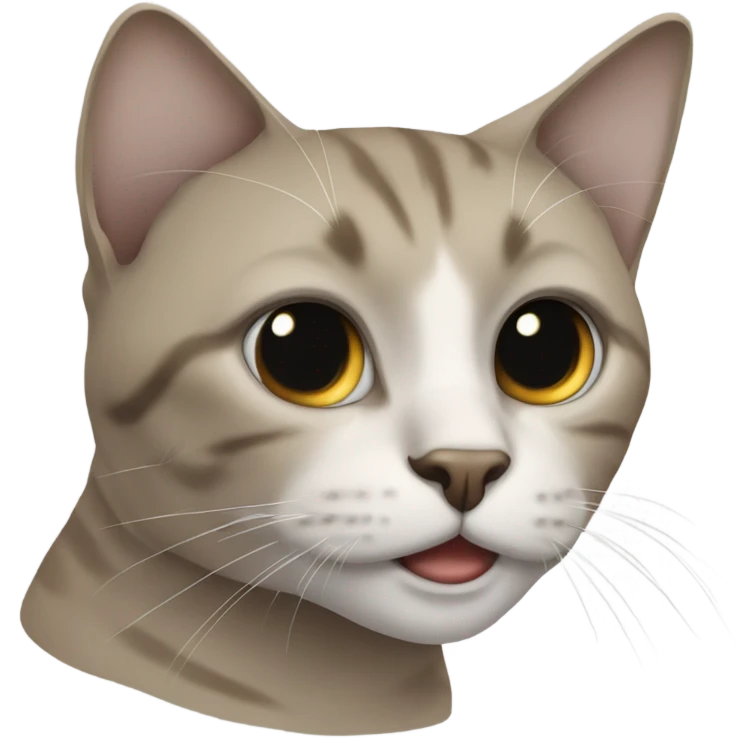 Katze die sich übergibt  emoji