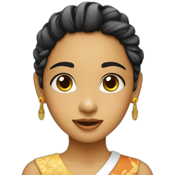 balinese girl emoji