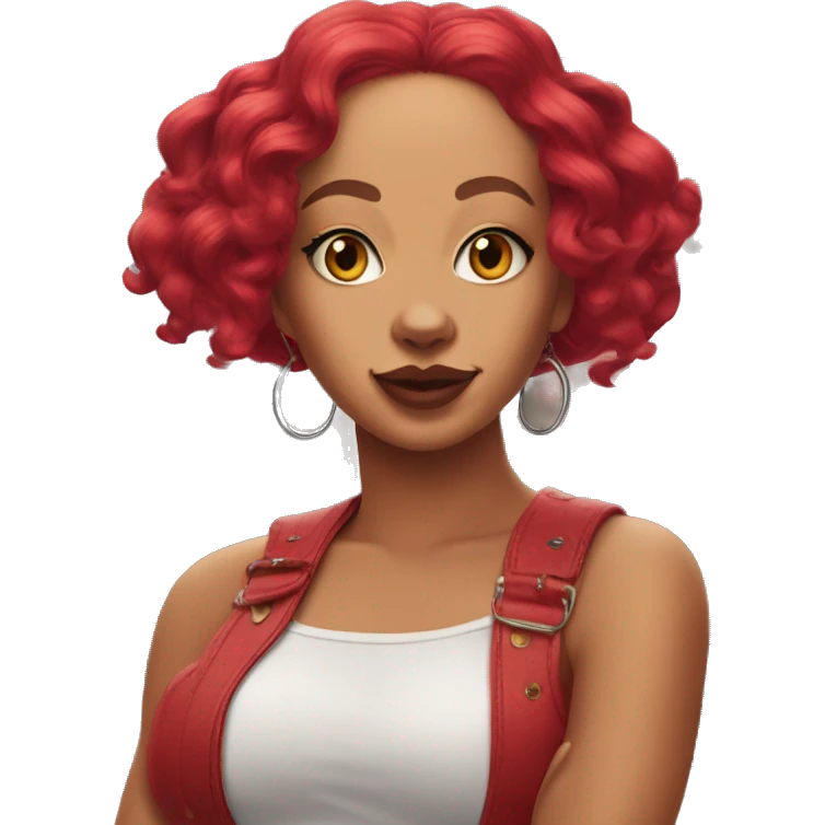Doja cat paint the town red  emoji