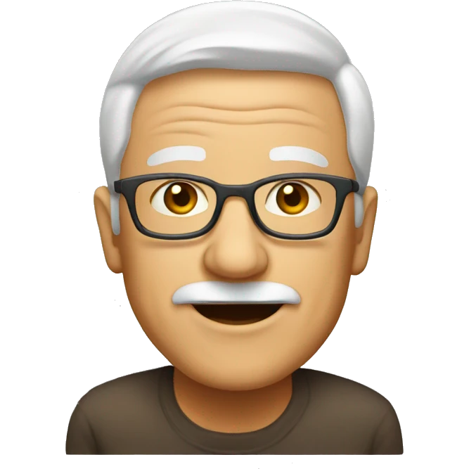 Senior emoji