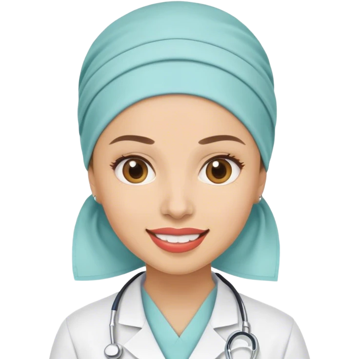 headscarf dentist emoji