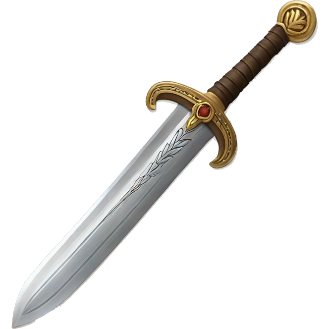 Peter Pevensie’s sword emoji