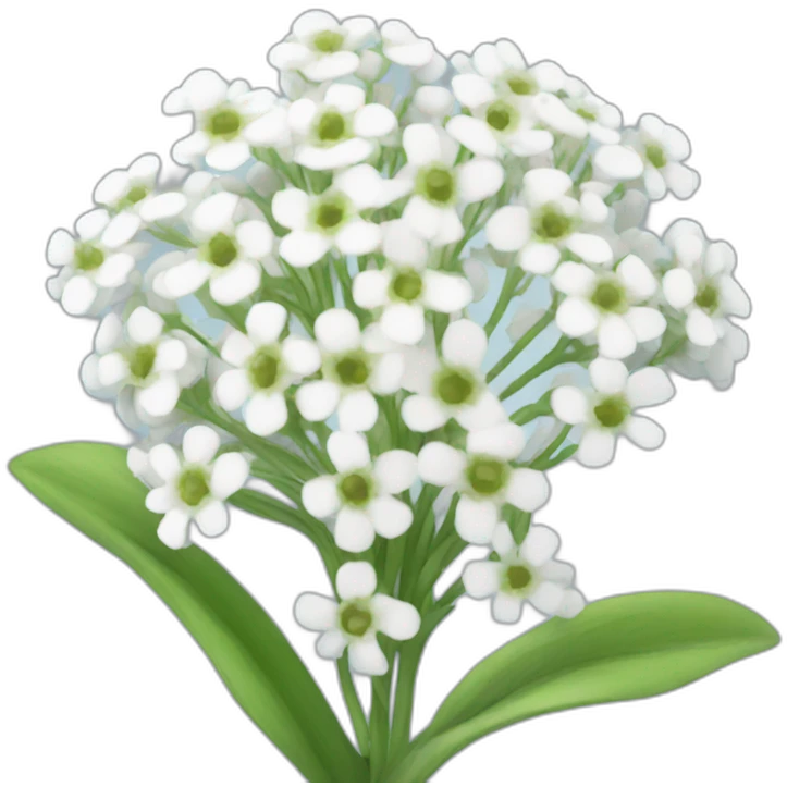 baby's breath flower emoji