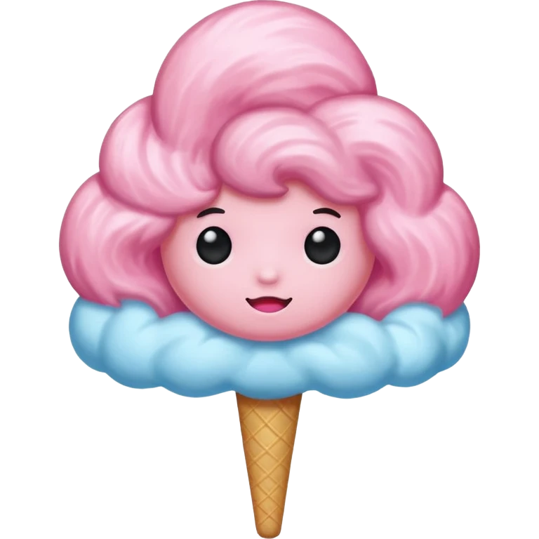 Zucchero filato emoji
