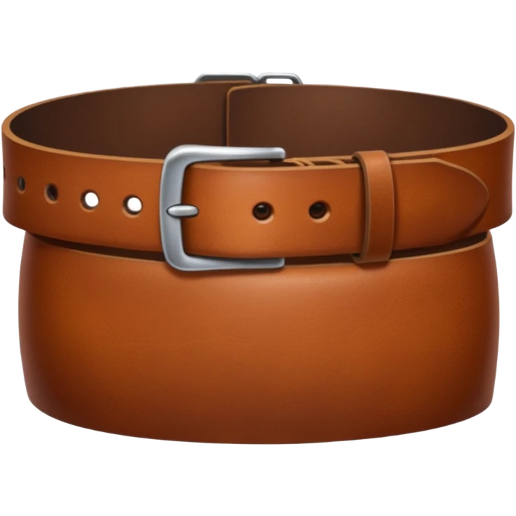 belt emoji in a hand emoji