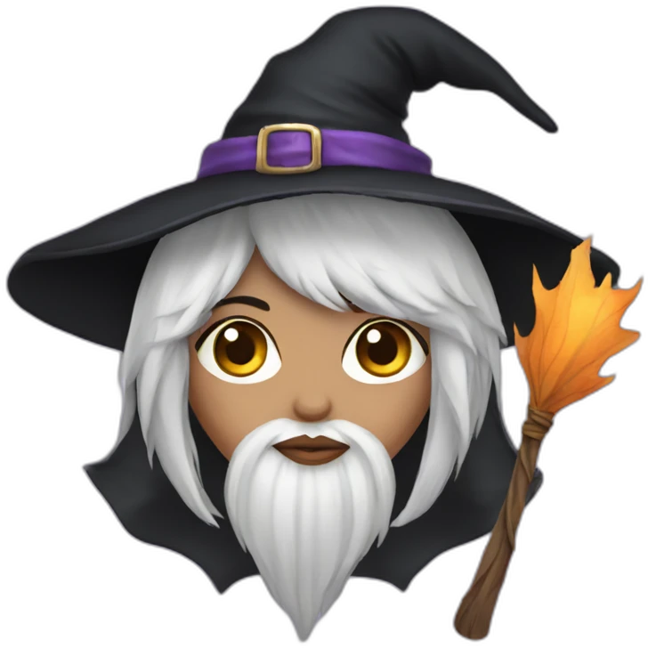 pretty witch emoji